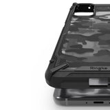 Противоударен Хибриден Калъф за Xiaomi Mi 10T/Pro, Ringke Fusion X Camo Case, Черен (3)