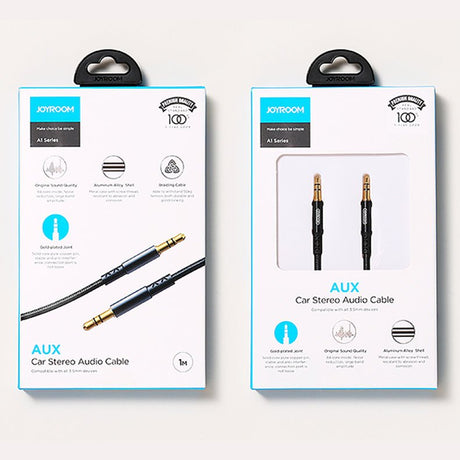 Аудио Кабел, Joyroom Aux 3.5 mm Jack 1m, Син (6)