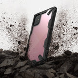 Противоударен Хибриден Калъф за Samsung A71, Ringke Fusion X Case, Черен (2)