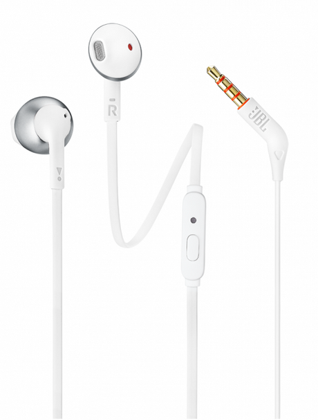Слушалки за Телефон JBL Tune 205 by Harman Handsfree, Бял (2)