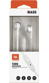 Слушалки за Телефон JBL Tune 205 by Harman Handsfree, Бял (5)