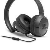 Слушалки с Кабел, JBL Tune 500 Headphones Jack 3.5mm, Черен (4)