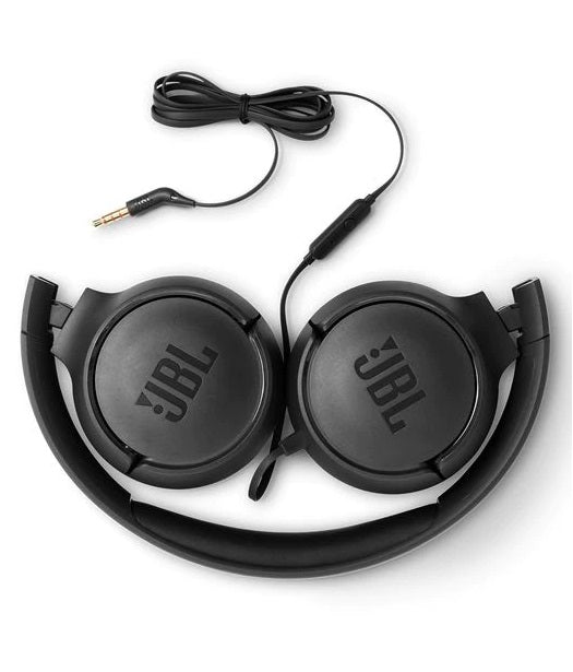 Слушалки с Кабел, JBL Tune 500 Headphones Jack 3.5mm, Черен (3)