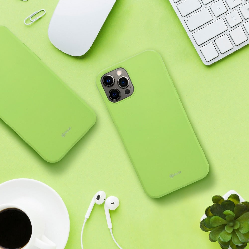 Силиконов Калъф за Samsung A12, Roar Color Case, Резедав (2)