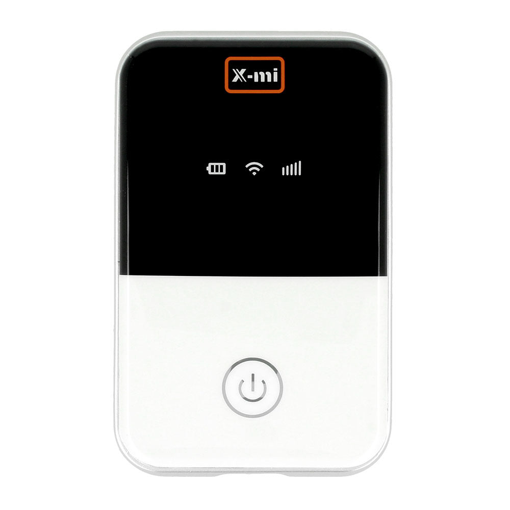 Преносим Рутер за Мобилен Интернет (Бисквита), X-MI Wi-Fi MF903 4G, Бял