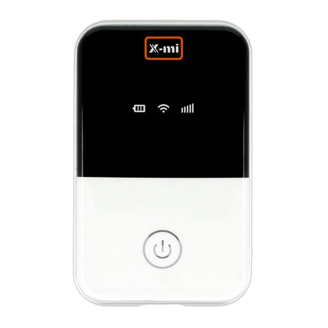 Преносим Рутер за Мобилен Интернет (Бисквита), X-MI Wi-Fi MF903 4G, Бял