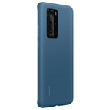 Оригинален Силиконов Калъф за Huawei P40 Pro Soft Silicone Case, Син (4)
