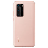 Оригинален Кожен Калъф за Huawei P40 Pro PU Case, Розов (4)