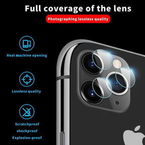 Удароустойчив Протектор за Камерата на iPhone 12 Mini, Single Cam Glass, Прозрачен
