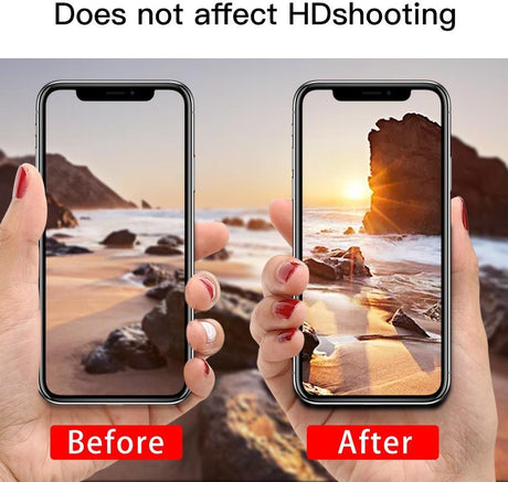 Удароустойчив Протектор за Камерата на iPhone 12 Mini, Single Cam Glass, Прозрачен (5)