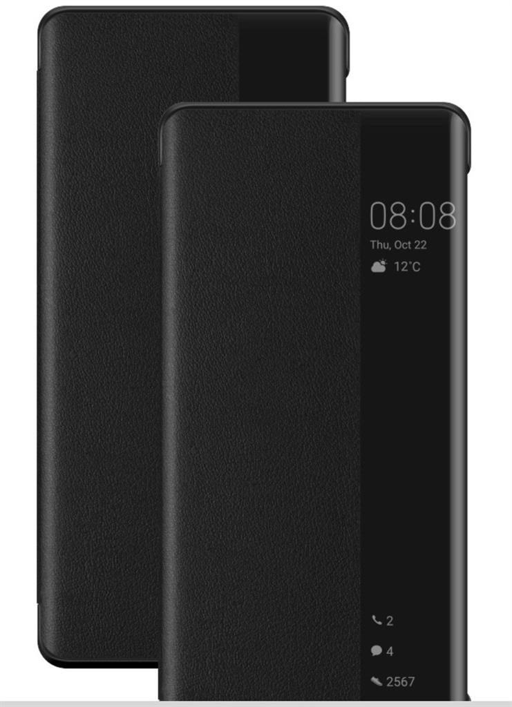 Оригинален Активен Калъф за Huawei Mate 40 Pro Smart View Book Case, Черен (3)