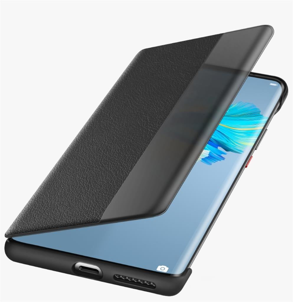 Оригинален Активен Калъф за Huawei Mate 40 Pro Smart View Book Case, Черен