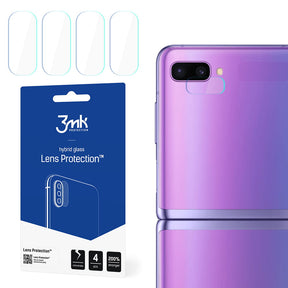 Удароустойчив Протектор за Камера Samsung Z Flip, 3MK Flexy Cam Glass, Прозрачен