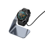 Безжично Зарядно с Поставка за Huawei Watch GT2, Wireless Stand Charger, Черен