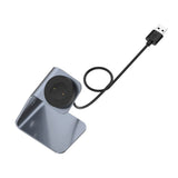 Безжично Зарядно с Поставка за Huawei Watch GT2, Wireless Stand Charger, Черен (3)