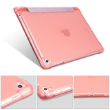 Защитен Калъф за iPad Air 2/ Pro 9.7", Trifold Leather Case, Розов (2)