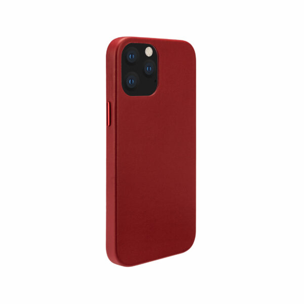 Кожен Калъф за iPhone 12 Pro Max, Leather Classic Case, Червен