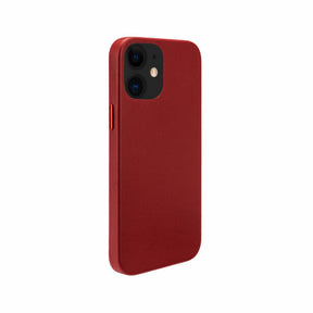 Кожен Калъф за iPhone 12 Mini, Leather Classic Case, Червен