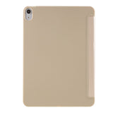 Калъф за iPad Air 11" 2026-2020, Smart Leather Case, Златист (6)