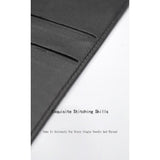 Кожен Калъф с Поставка 2в1 за Samsung Z Fold 2, GKK Split Leather Case, Черен (6)