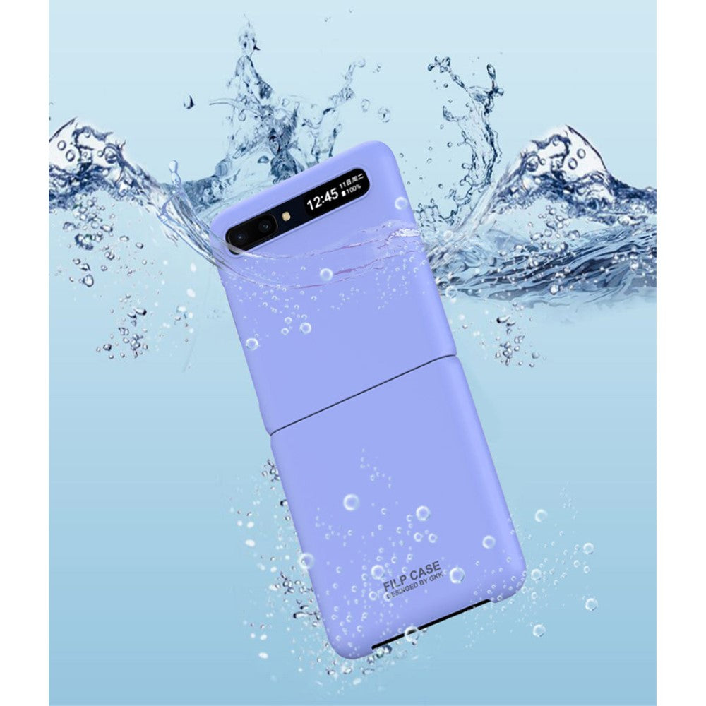 Ударостойчив Калъф за Samsung Galaxy Z Flip, GKK Creative PC Case, Лилав (3)