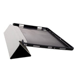 Калъф за Samsung Galaxy Tab A7 10.4", Tri-Fold Leather Case, Черен (5)