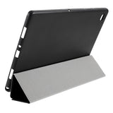 Калъф за Samsung Galaxy Tab A7 10.4", Tri-Fold Leather Case, Черен (4)