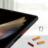 Матов Калъф за Samsung Z Fold 2, GKK Translucent Case, Черен (3)