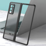 Матов Калъф за Samsung Z Fold 2, GKK Translucent Case, Черен (2)