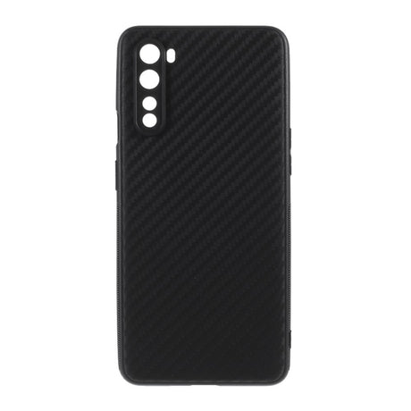 Силиконов Калъф за Oneplus Nord, Forcell Fiber Case, Черен