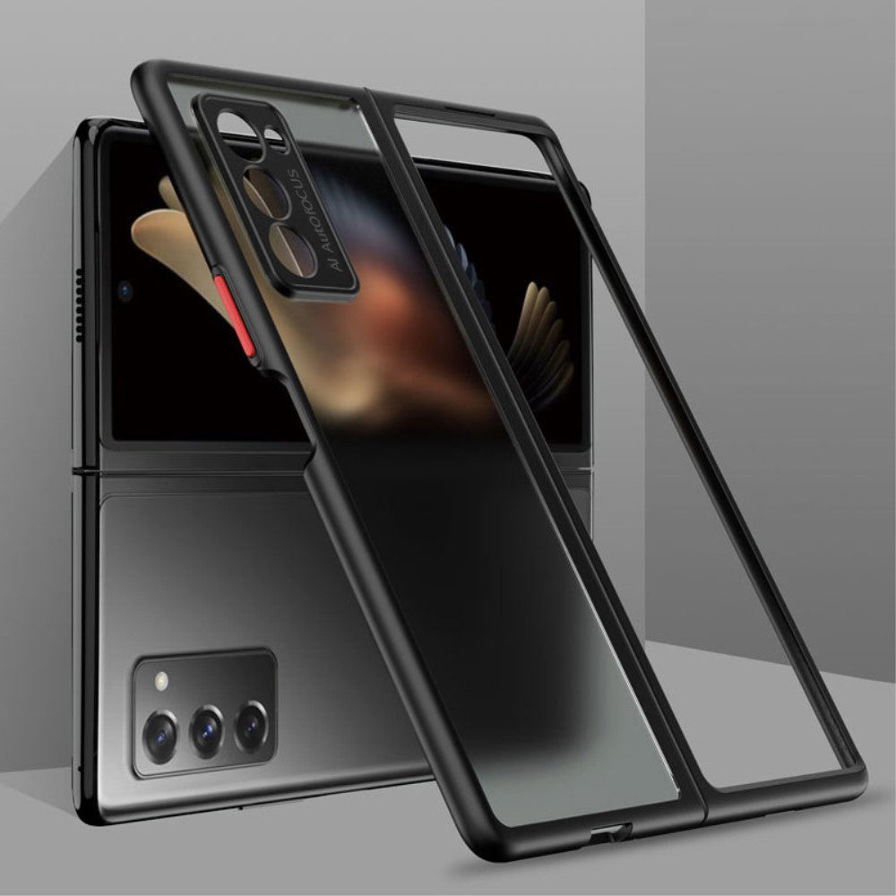 Матов Калъф за Samsung Z Fold 2, GKK Translucent Case, Черен