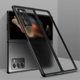 Матов Калъф за Samsung Z Fold 2, GKK Translucent Case, Черен