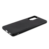 Тънък Силиконов Калъф за Samsung A52, Forcell Fiber Case, Черен (2)