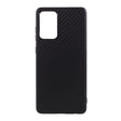 Тънък Силиконов Калъф за Samsung A52, Forcell Fiber Case, Черен