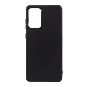 Тънък Силиконов Калъф за Samsung A52, Forcell Fiber Case, Черен