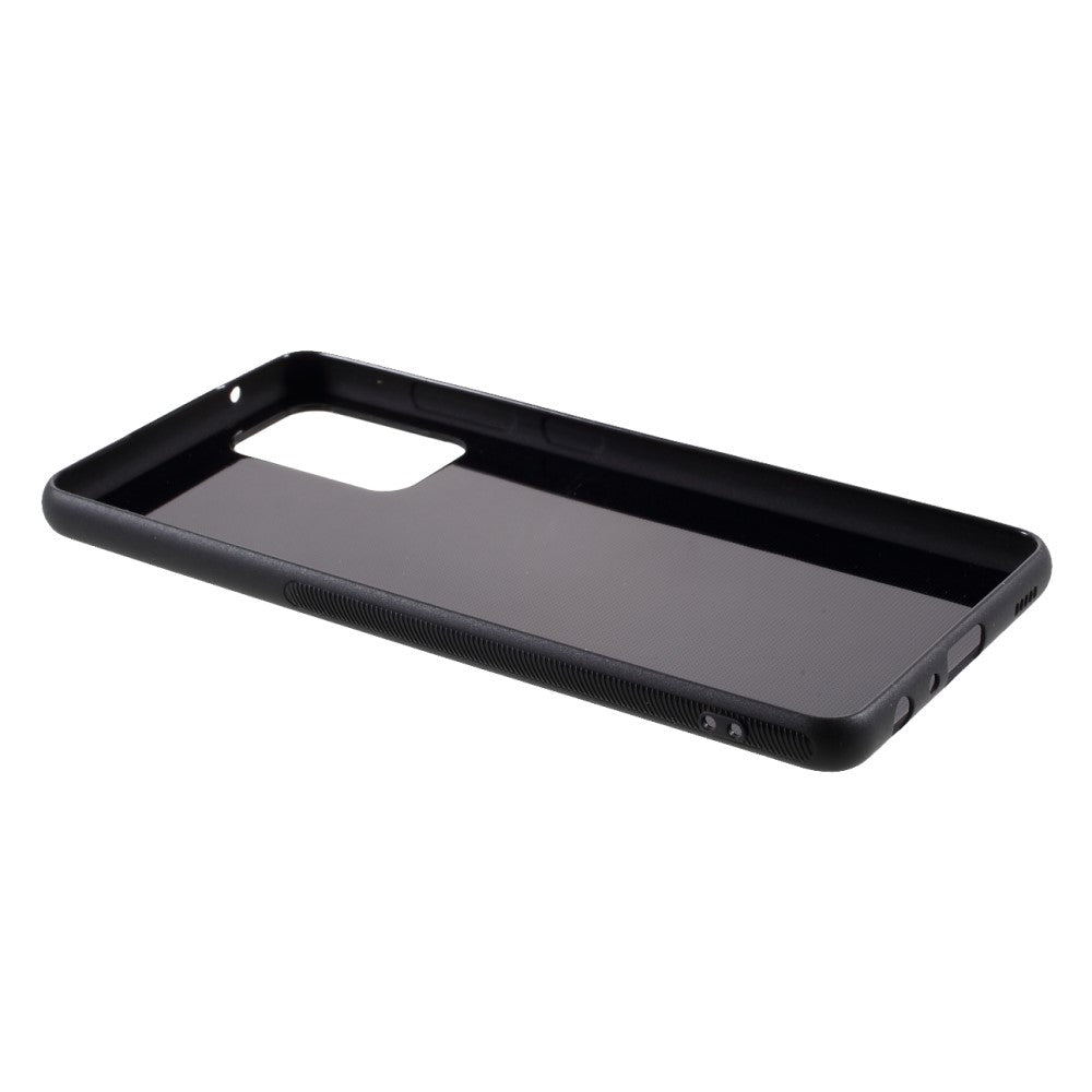 Тънък Силиконов Калъф за Samsung A52, Forcell Fiber Case, Черен (3)