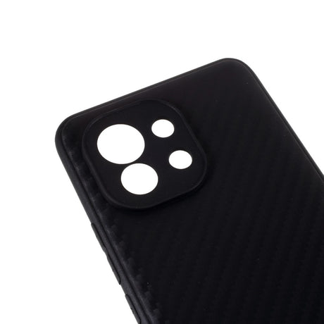Силиконов Калъф за Xiaomi MI 11, Forcell Fiber Case, Черен (6)