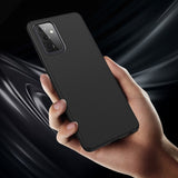 Силиконов Калъф за Samsung A72, Twill Case, Черен (4)