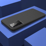 Силиконов Калъф за Samsung A72, Twill Case, Черен (6)