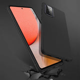 Силиконов Калъф за Samsung A72, Twill Case, Черен (5)