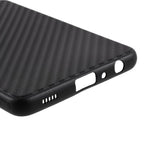 Тънък Силиконов Калъф за Samsung A72, Forcell Fiber Case, Черен (4)