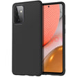 Силиконов Калъф за Samsung A72, Twill Case, Черен