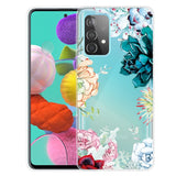 Силиконов Калъф за Samsung A72, Printing Flower Case, Цветен