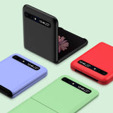 Ударостойчив Калъф за Samsung Galaxy Z Flip, GKK Creative PC Case, Лилав (4)