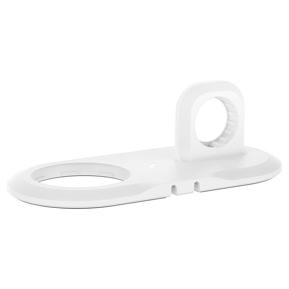 Поставка за Apple Magsafe и Wach Зарядни, Spigen Magfit Duo Stand, Бял