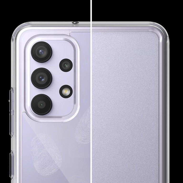Матов Хибриден Калъф за Samsung A32 4G, Ringke Fusion Matte Case, Прозрачен (4)