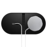 Поставка за Apple Magsafe и Wach Зарядни, Spigen Magfit Duo Stand, Черен (5)