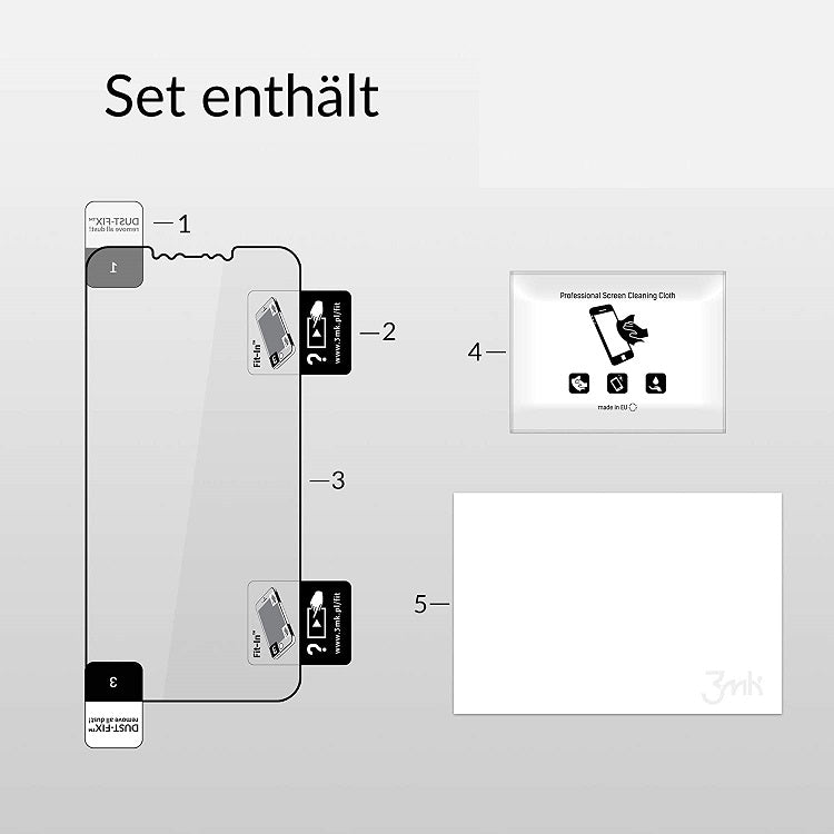 Тънък Хибриден Протектор за Samsung A32 4G, 3MK Flexible Lite Glass, Прозрачен (3)