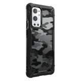 Противоударен Хибриден Калъф за Oneplus 9 Pro, Ringke Fusion X Camo Case, Черен (4)