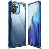Противоударен Хибриден Калъф за Xiaomi MI 11, Ringke Fusion X Case, Син